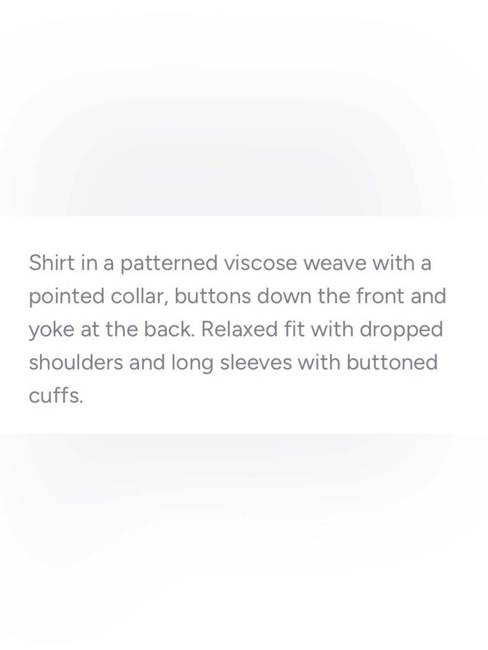 H&M Patterned Button-Down Shirt - Picture 3 of 3
